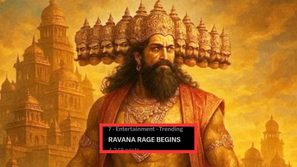रामायण: #RavanArageBegins रुझान के रूप में यश प्रशंसकों को पहली झलक का इंतजार है