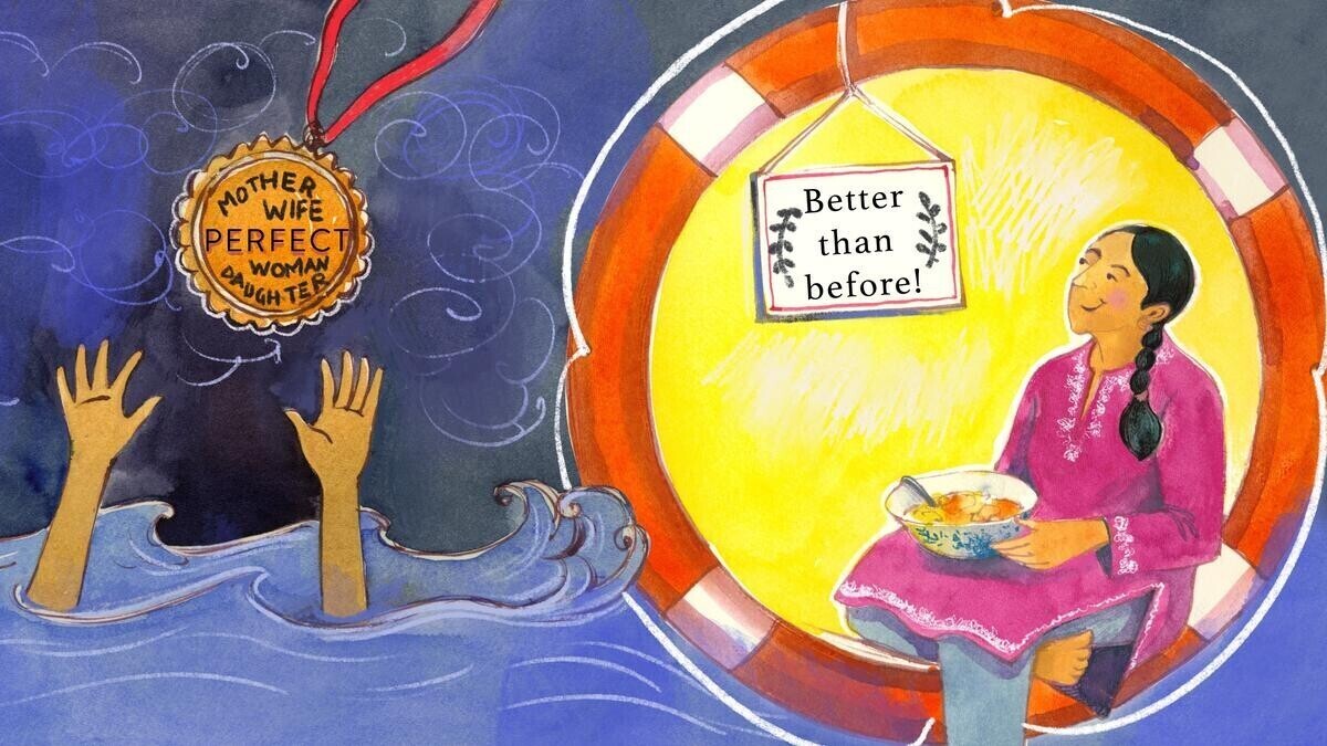 सबा महजूर का स्तंभ | पूर्णता खोना