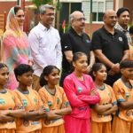 स्वीटी देवी जिंक फुटबॉल गर्ल्स एकेडमी लॉन्च में युवा एस्पिरेंट्स को प्रेरित करता है
