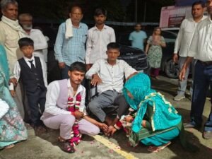 हरियाणा में शादी के दौरान हमला, फिर एक सरकारी अस्पताल में दूल्हा और दुल्हन के सात दौर, बेबीलोन के लिए लड़की की बोली विदाई