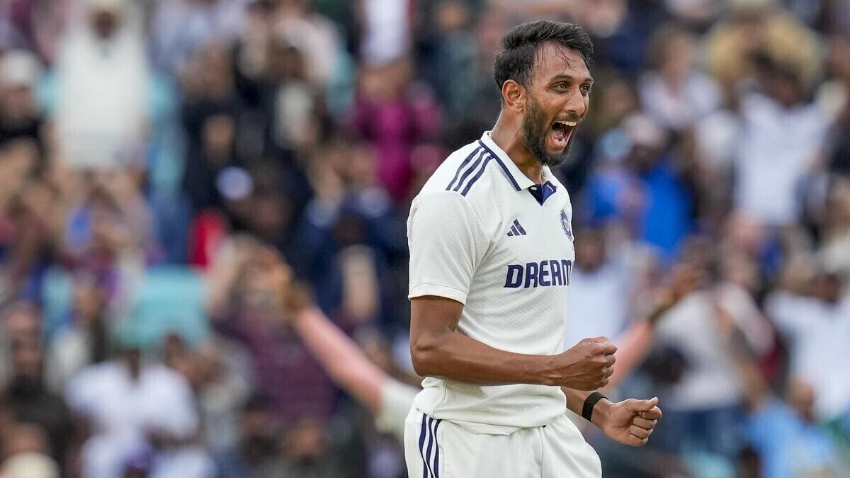 Prasidh emerges as the ideal foil to Siraj