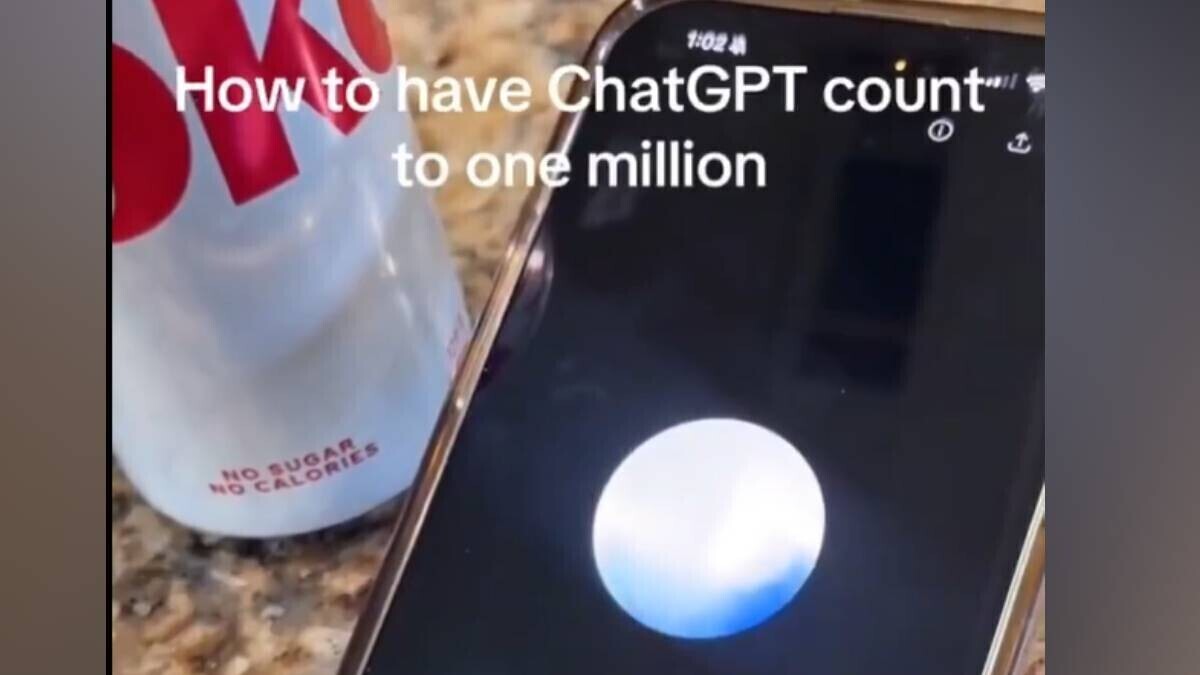 आदमी एक लाख की गिनती करने के लिए चटप्ट से पूछता है; उनकी निराशा एआई की सीमाओं पर प्रकाश डालती है | वीडियो देखें