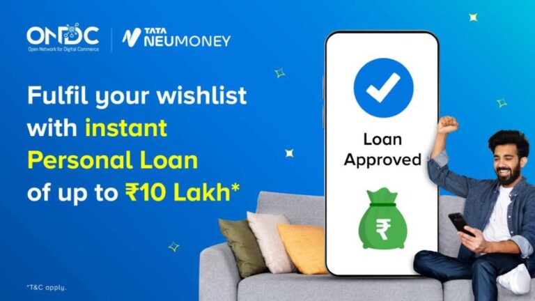 टाटा डिजिटल ओएनडीसी क्रेडिट सेवाओं में एक प्रमुख खिलाड़ी, 1 मिलियन अनुप्रयोगों को पार करता है