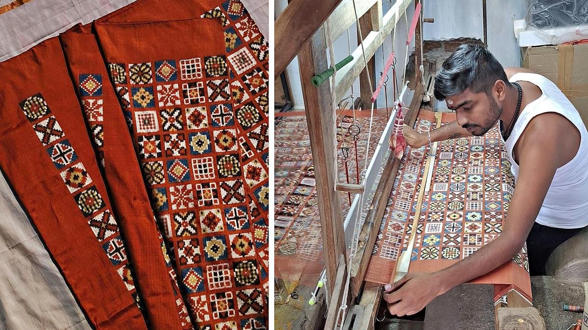 तेलिया रुमाल परंपरा को जीवित रखते हुए युवा तेलंगाना वीवर से मिलें