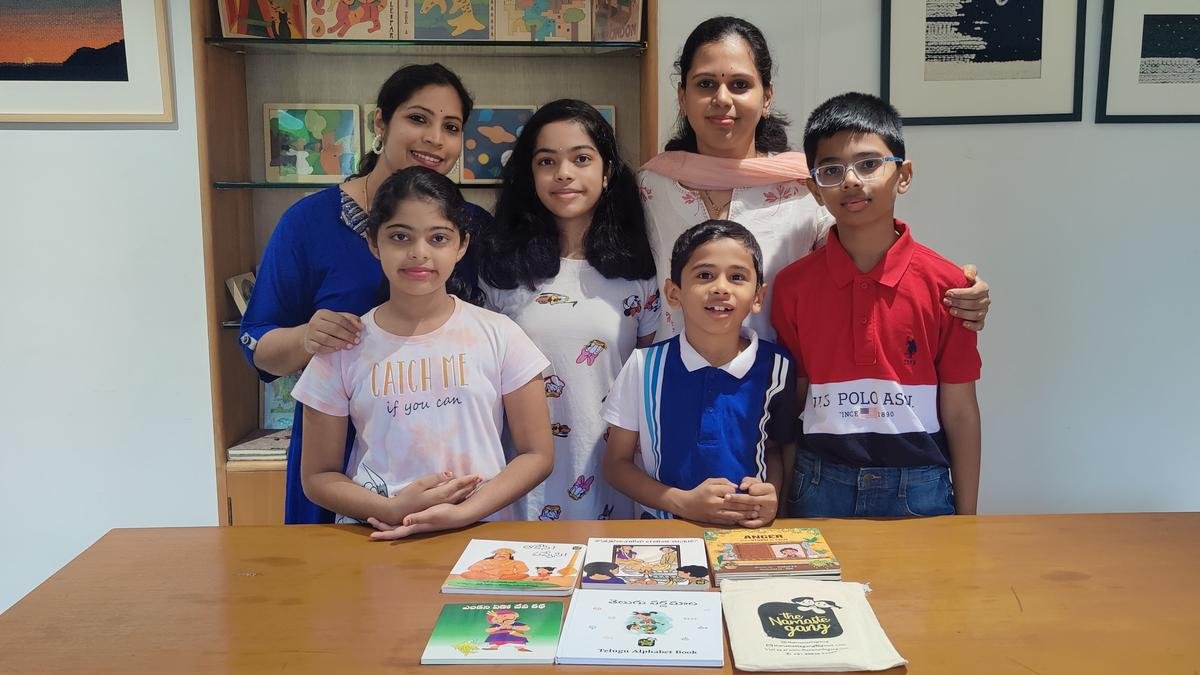 नमस्ते गैंग, तेलुगु, तमिल और कन्नड़ में बच्चों की किताबों के लिए एक ऑनलाइन पहल
