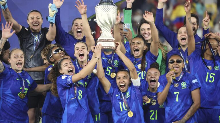 ब्राजील ने महिला कोपा अमेरिका फाइनल थ्रिलर में शूटआउट में कोलंबिया को हराया