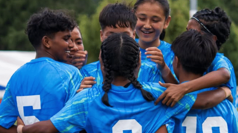 भारत में भूटान को 8-0 से SAFF U17 महिला चैंपियनशिप
