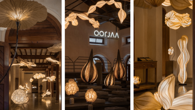 विशाल जल लिली द्वारा लिट | सभा बेंगलुरु में जेनी पिंटो की 'शेड्स ऑफ ग्रीन'