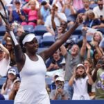 वीनस ने 2014 के बाद से पहली बार यूएस ओपन वीमेन डबल्स मैच जीत लिया - बिना सेरेना के