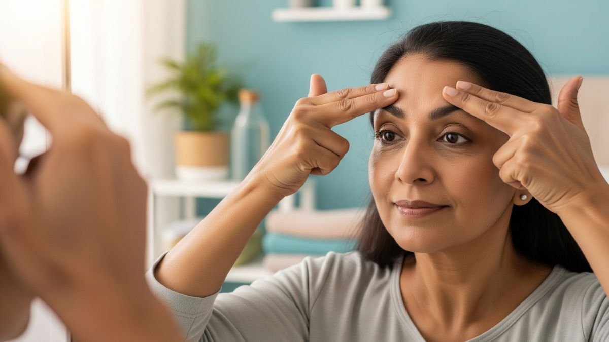 सर्जरी के बिना स्वाभाविक रूप से ड्रॉपी पलकें उठाने के लिए 5 आसान आंखें व्यायाम