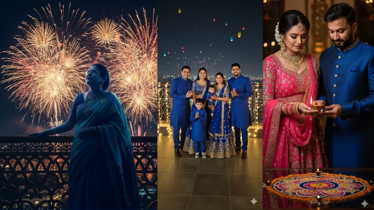 5 दीवाली पोस्टर विचार मिथुन नैनो केले के साथ संकेत: यथार्थवादी और जीवंत