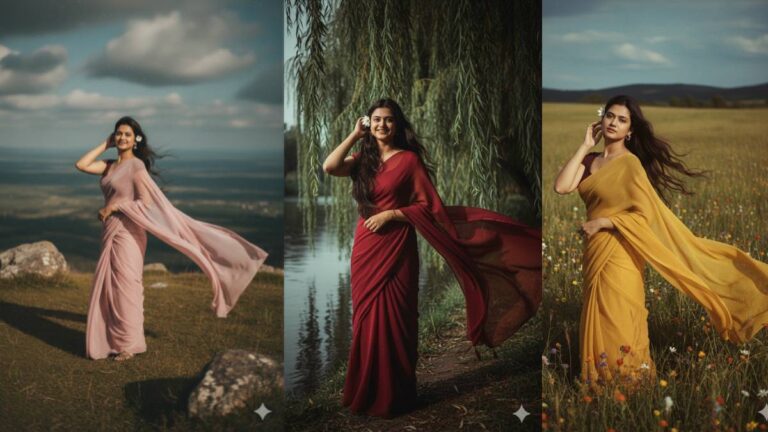 Google मिथो रेट्रो ऐ साड़ी छवि प्रॉम्प्ट: शीर्ष संकेत अद्वितीय परिदृश्य के साथ फ़ोटो बनाने के लिए संकेत देता है