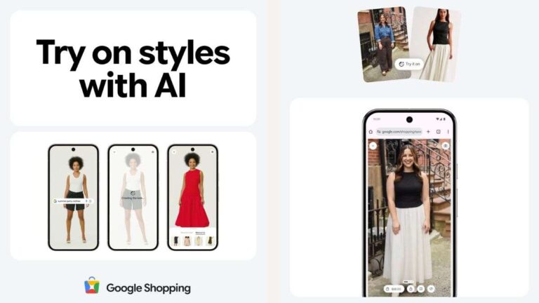 Google मूल्य ट्रैकिंग टूल के साथ AI- संचालित वर्चुअल फिटिंग रूम का परिचय देता है