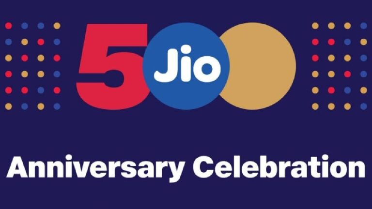 Jio अपने उपयोगकर्ताओं को असीमित मुफ्त डेटा और अन्य लाभों के साथ अपनी 9 वीं वर्षगांठ समारोह के हिस्से के रूप में प्रसन्न करता है
