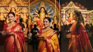 दुर्गा पूजा 2025 के लिए मिथुन नैनो केले की प्रवृत्ति: अपना एआई-स्टाइल फेस्टिव लुक बनाएं