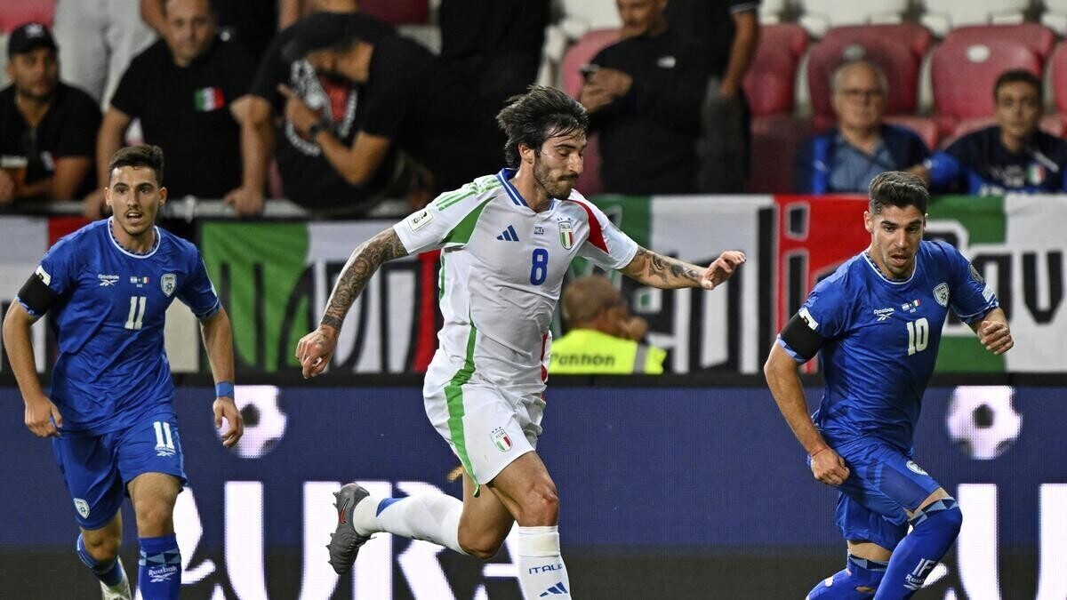 फीफा विश्व कप क्वालीफायर: सैंड्रो टोनली इटली को इजरायल पर जीतने के लिए लिफ्ट करता है