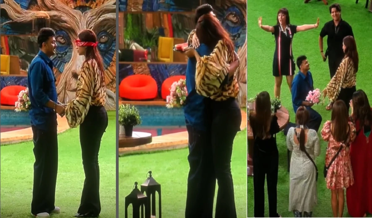 बिग बॉस 19 में, अवेज़ दरबार ने नागमा मिरजकर से प्यार व्यक्त किया, ऋष्ट को आधिकारिक सील मिलती है!