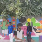 बेंगलुरु के केआर पुरम में एक दीवार पर युवा-नेतृत्व वाली भित्ति चित्रण सफलता