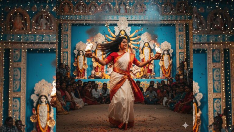 मिथुन नैनो केले के साथ दुर्गा पूजा रेडी तस्वीरें बनाएं: आश्चर्यजनक एआई छवियों के लिए 10 आसान संकेत