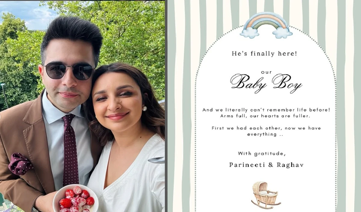 Parineeti Chopra and Raghav Chadha