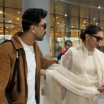 Deepika Padukone and Ranbir Kapoor hug