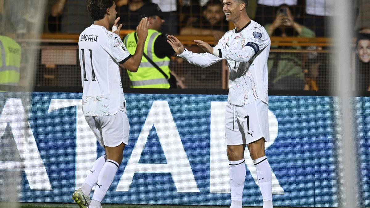 क्रिस्टियानो रोनाल्डो रिकॉर्ड छठे विश्व कप के लिए तैयार, पुर्तगाल ने अर्मेनिया को हराकर क्वालिफाई किया