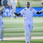 एपिक ग्रीव्स के दोहरे शतक से वेस्टइंडीज ने न्यूजीलैंड का पहला टेस्ट मैच ड्रा कराया