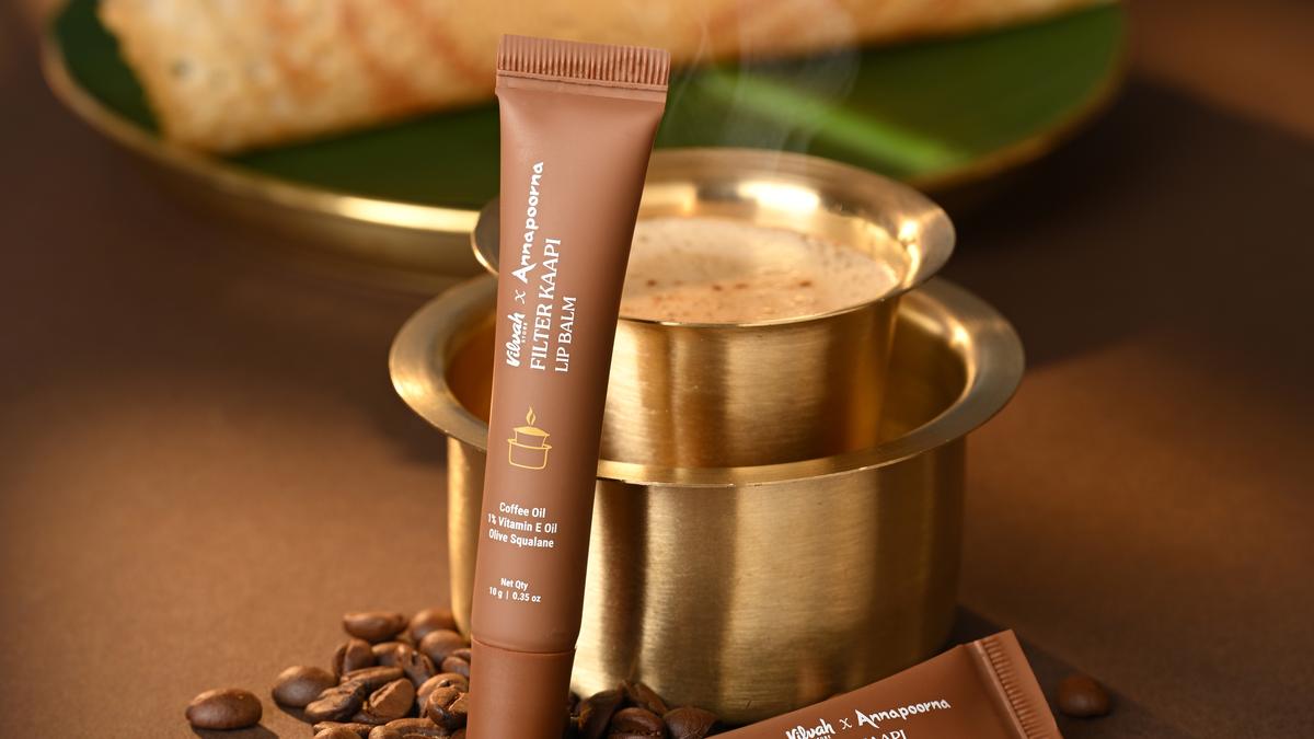 कोयंबटूर के अन्नपूरा होटल ने फिल्टर कॉफी लिप बाम लॉन्च किया