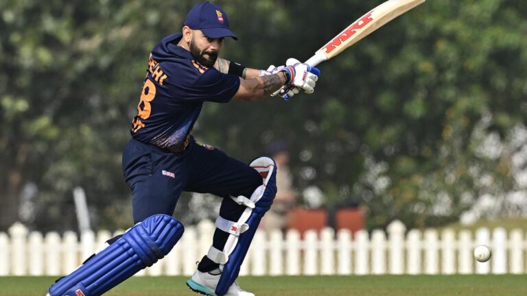 कोहली, पंत के शानदार प्रदर्शन से दिल्ली ने गुजरात को हराया