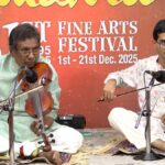 टीएम अब्दुल अज़ीज़ और मिहिर राजीव का वायलिन संगीत कार्यक्रम शास्त्रीयता पर आधारित था