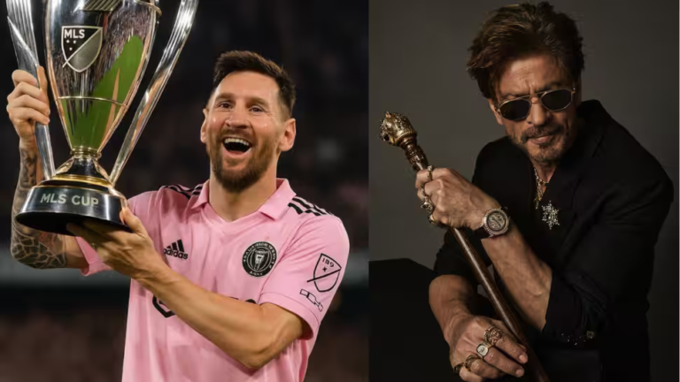 फुटबॉल लीजेंड लियोनेल मेसी से बहुप्रतीक्षित मुलाकात से पहले शाहरुख खान कोलकाता पहुंचे