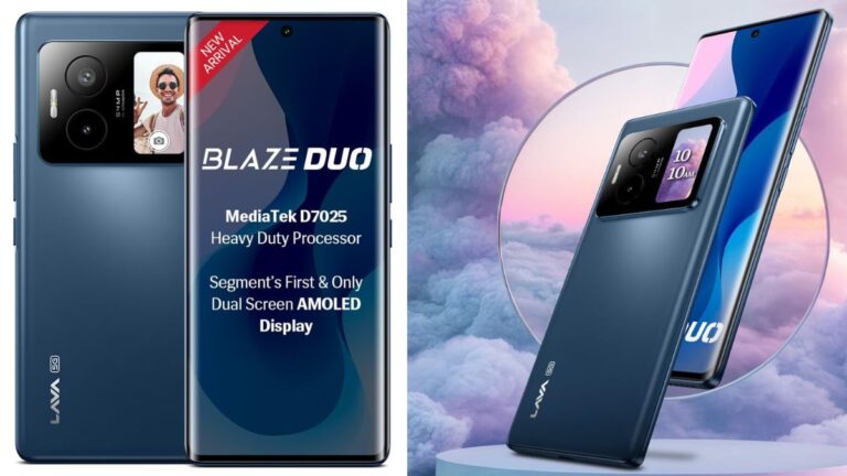 लावा ब्लेज़ डुओ 5G डुअल OLED डिस्प्ले के साथ भारत में लॉन्च, कीमत 16999 रुपये से शुरू