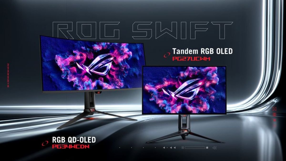 CES 2026: ASUS ROG RGB OLED गेमिंग मॉनिटर्स का 360Hz रिफ्रेश रेट, ब्राइट डिस्प्ले और बहुत कुछ के साथ अनावरण किया गया