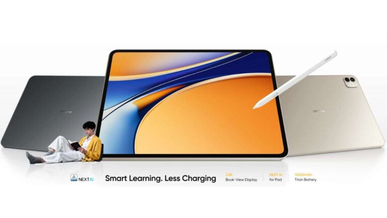 Realme Pad 3 भारत में 12200mAh बैटरी के साथ 26999 रुपये में लॉन्च हुआ: विवरण