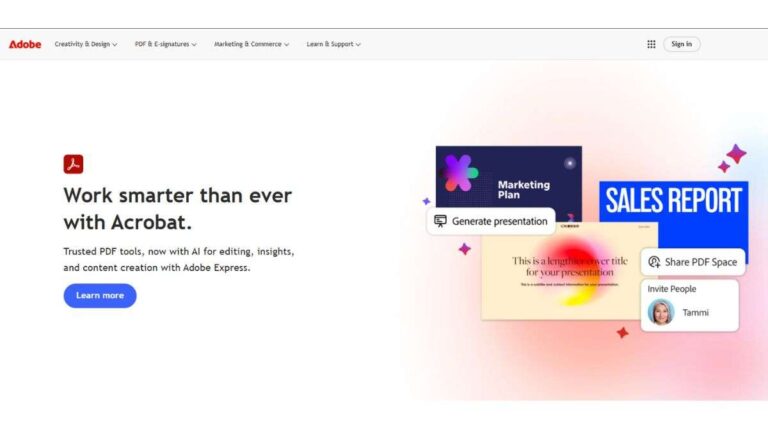एडोब एक्रोबैट अधिक स्मार्ट हो गया है: संकेतों के साथ पीडीएफ संपादित करें, पॉडकास्ट और एआई-संचालित प्रस्तुतियां बनाएं