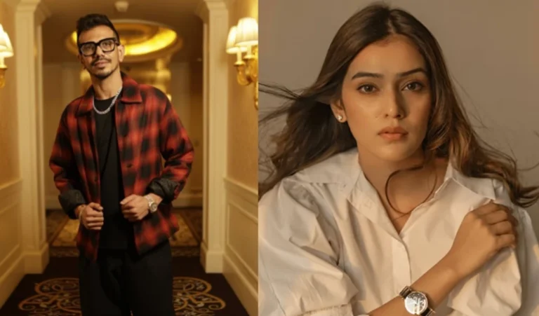 Yuzvendra Chahal and RJ Mahvash