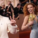 गोल्डन ग्लोब्स रेड कार्पेट पर आईसीई का विरोध करते हुए मशहूर हस्तियां पिन पहनती हैं