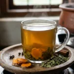 Turmeric and Moringa kadha