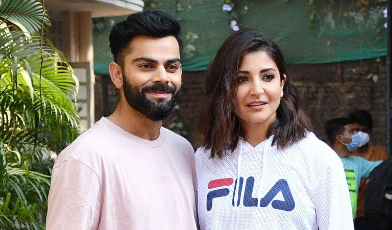 Virat Kohli and actor Anushka Sharma