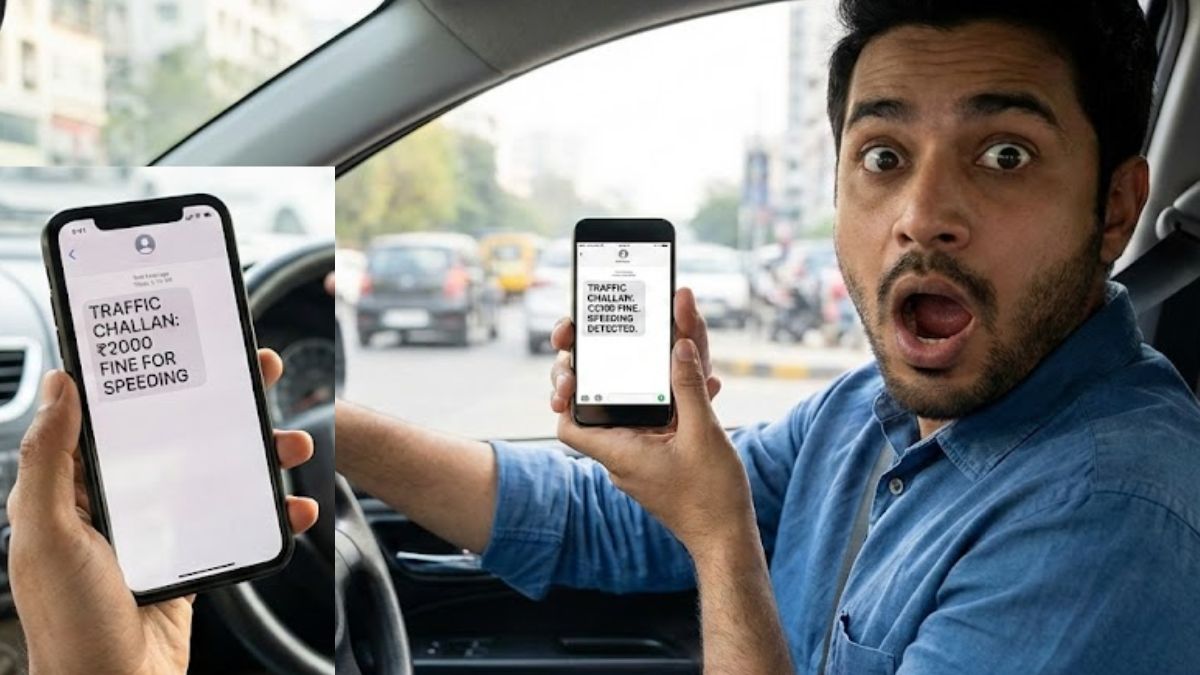 भारत में यातायात जुर्माना घोटाला: वाहन मालिकों को निशाना बनाने वाले फर्जी ‘परिवहन’ एसएमएस से सावधान रहें