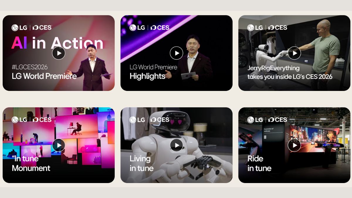 सीईएस 2026: एलजी ‘इनोवेशन इन ट्यून विद यू’ थीम के तहत एआई-संचालित घर, गतिशीलता और मनोरंजन लेकर आया है