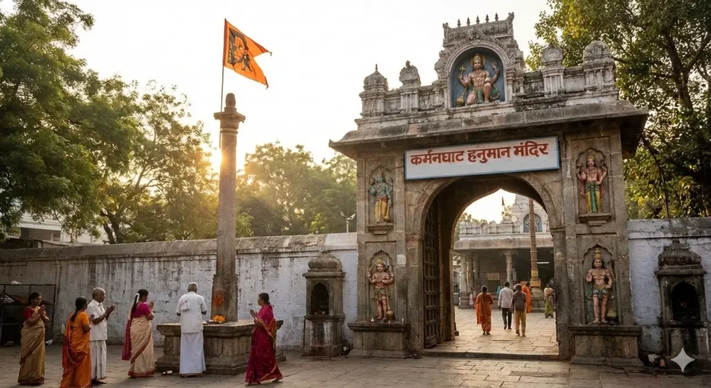 800 साल पुराना करमानघाट हनुमान मंदिर