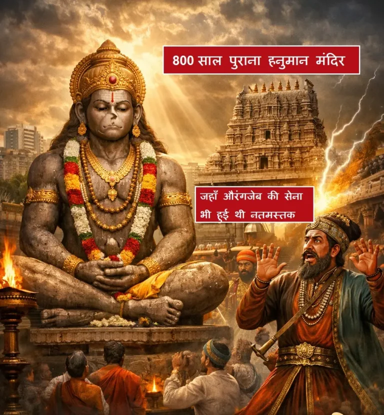 800 year old Karmanghat Hanuman Temple1