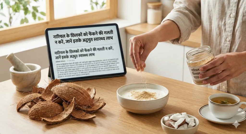 कचरा नहीं, पोषण का पावरहाउस हैं नारियल के छिलके