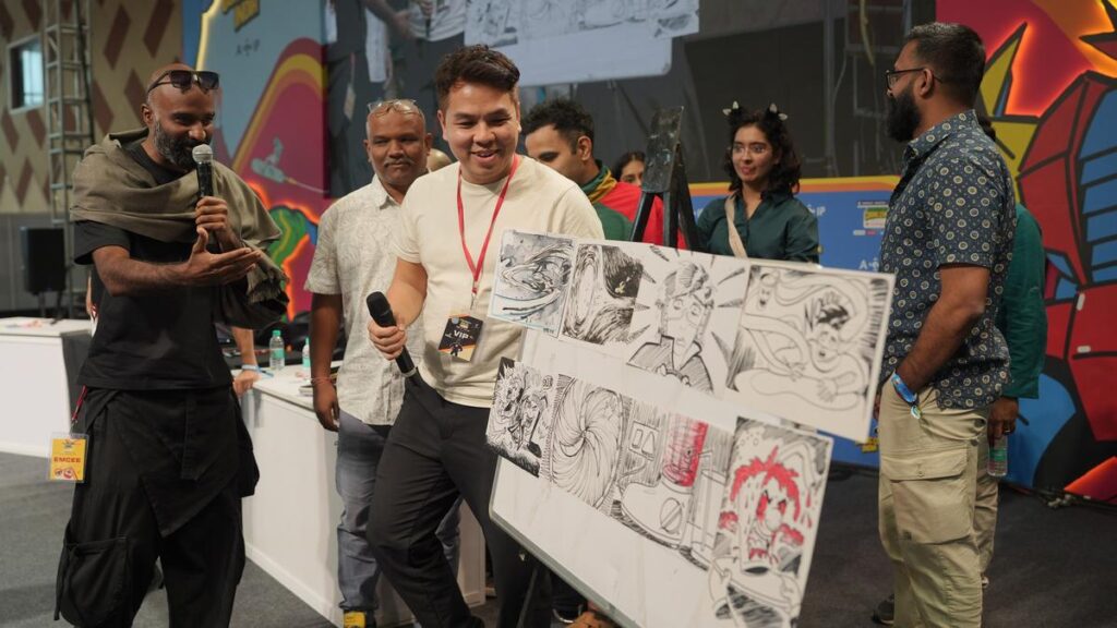 कॉमिक बुक इलस्ट्रेटर होने के फायदों पर पीटर गुयेन