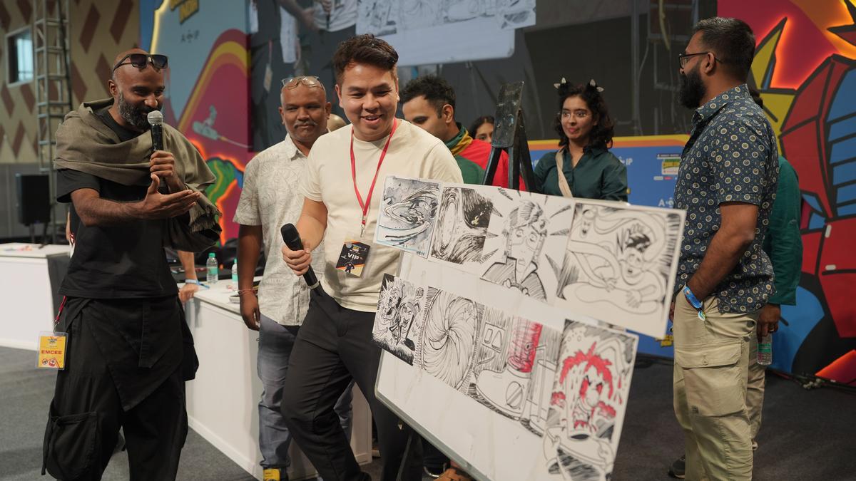 कॉमिक बुक इलस्ट्रेटर होने के फायदों पर पीटर गुयेन