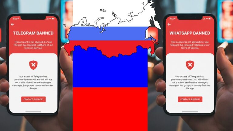 व्हाट्सएप के बाद, रूस ने सुरक्षा और कानूनी चिंताओं को लेकर टेलीग्राम पर प्रतिबंध लगा दिया