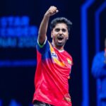 साथियान अपने पहले WTT स्टार कंटेंडर क्वार्टरफाइनल में पहुंचे