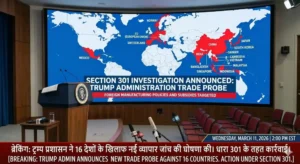 ट्रम्प व्यापार जांच: सुप्रीम कोर्ट के झटके के बाद टैरिफ पर एक भयंकर कदम