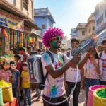 जोधपुर होली शॉपिंग थंडर टैंक पिचकारी